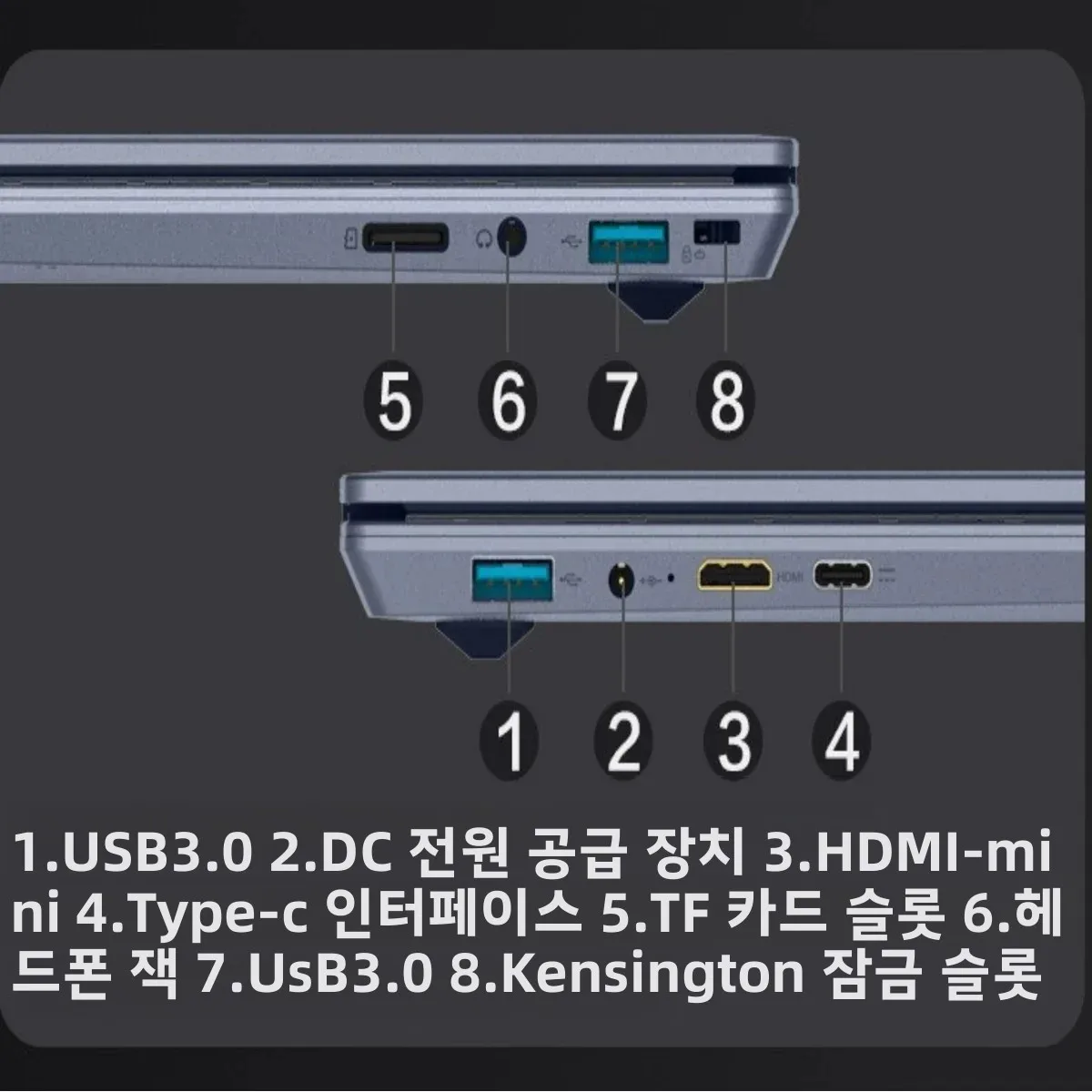카바이타 16.1인치 인텔 11세대 노트북 16GB/32GB 램, 최대 2TB 저장용량, 윈도우 11, WiFi 5, 블루투스 4.2, RGB 키보드, 얼굴 인식