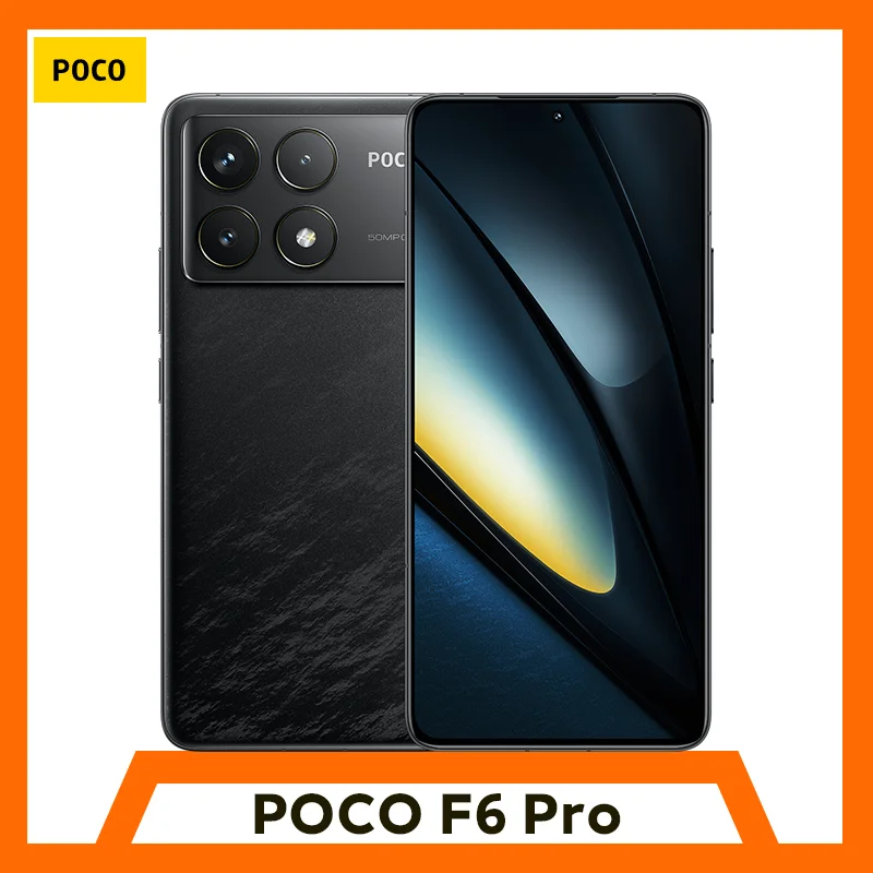 POCO F6 Pro 5G Global Version Smartphone Snapdragon ®   8 Gen 2 6,67'' 120 Hz Flow AMOLED DotDisplay 120 W Ladung NFC