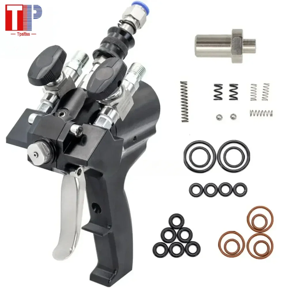 Pistola pulverizadora de espuma de poliuretano Tpaitlss PU P2, pistola PU de 35Mpa con combinación de accesorios de alta calidad