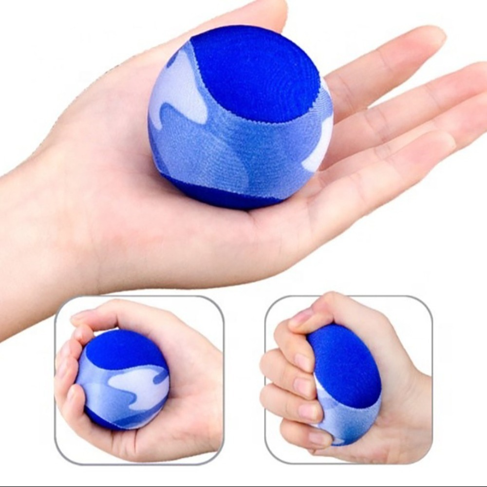 Durable Water Bouncing Ball 5.5cm TPR Elastic Ball Soft Water Surf Water Jump Ball Ocean Pool Beach