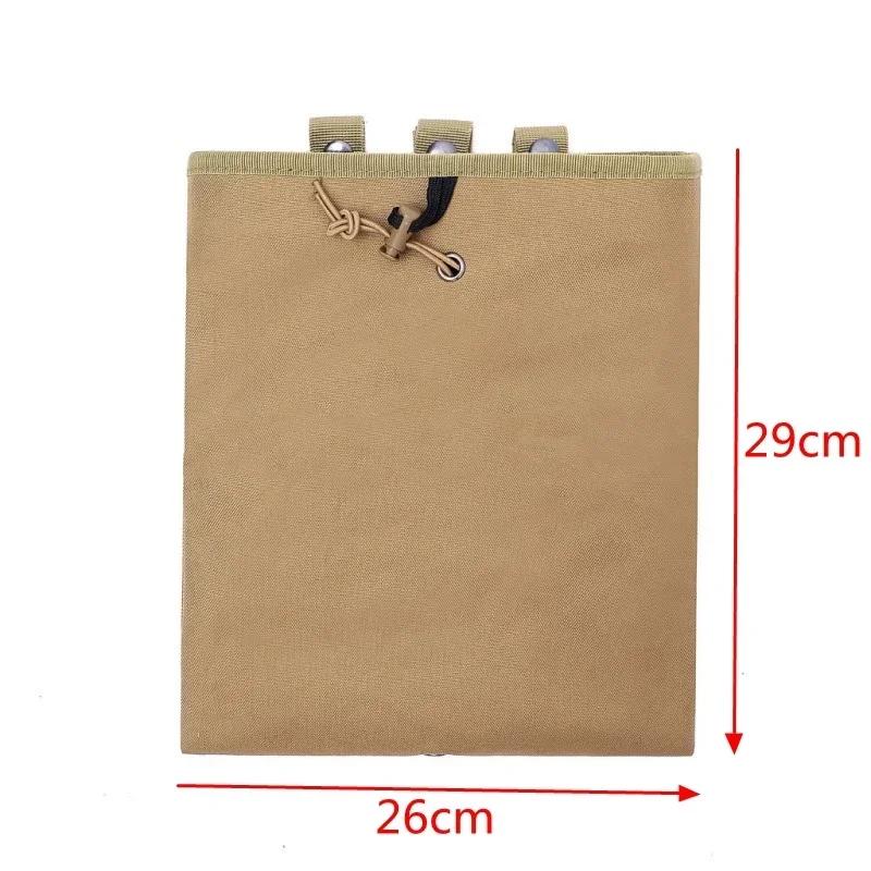 MOLLE Dump Pouch Hunting Mag Recovery Bag Trekkoord Tijdschrift Recycling Opbergpakket Houder voor jachtuitrusting