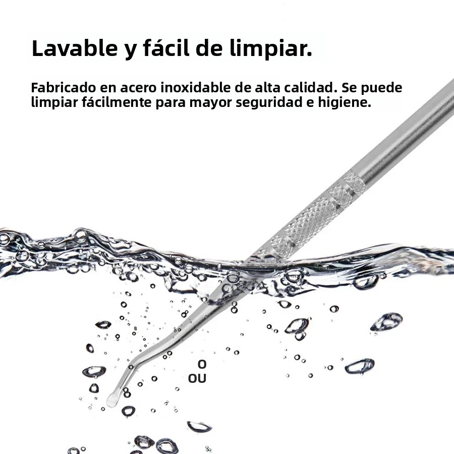 Juego de herramientas de corrección de uñas encarnadas, limas de uñas de doble punta de acero inoxidable, cuidado de paroniquia, herramientas de limpieza de pies, 3 uds.