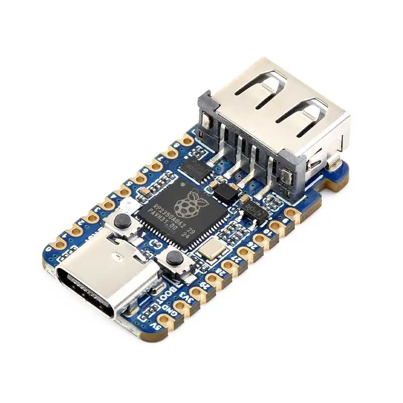 Плата разработки Raspberry Pi Pico 2 RP2350 USB A RP2350A Waveshare RP2350-USB-A