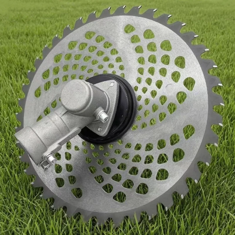 Accesorios para desbrozadora, herramientas de jardinería, piezas de cortacésped, cuchilla cortadora de césped, aleación de 40 dientes, 255mm
