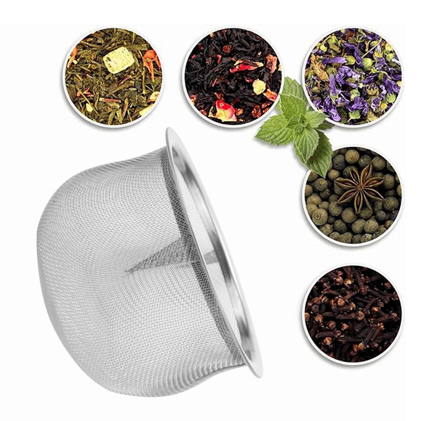 โลหะในครัวเรือนใบชากรองกรองกาน้ําชาเส้นผ่านศูนย์กลาง 70 มม