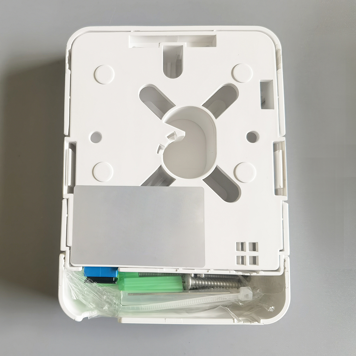 FTTH Fiber Optic Splice Box 1 Port Fiber Optic Terminal Junction Box mit SC Adapter 86-typ Fiber Optic Termination Box