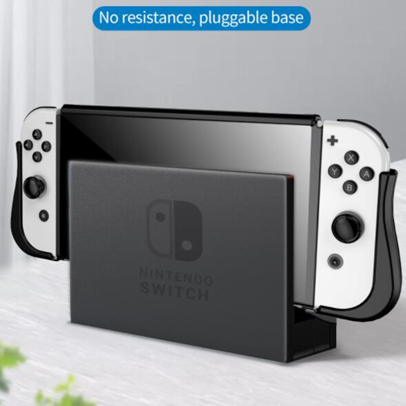 Capa protetora para Nintendo Switch, TPU Grip Shell, Dockabel Case, conforto ergonômico, atualizado, Nintendo