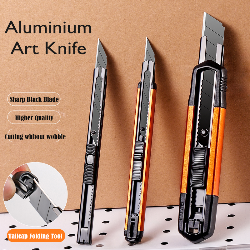 Новый выдвижной универсальный нож из углеродистой стали 30 ° Небольшой салонный сах для художественных принадлежностей, острота, дито