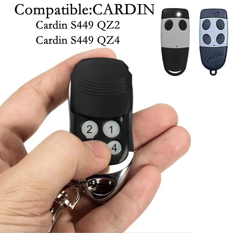 CARDIN S449 QZ2 QZ4 433MHz Control remoto de garaje código rodante CARDIN puerta abridor de puerta cloing 433,92 mhz nuevo