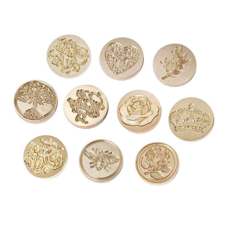 Custom Stamps Personalized Logo Metal Stamps Custom Wax Seals Stamps Customize Your Own Logo Gift Stamps Invitation Stamps