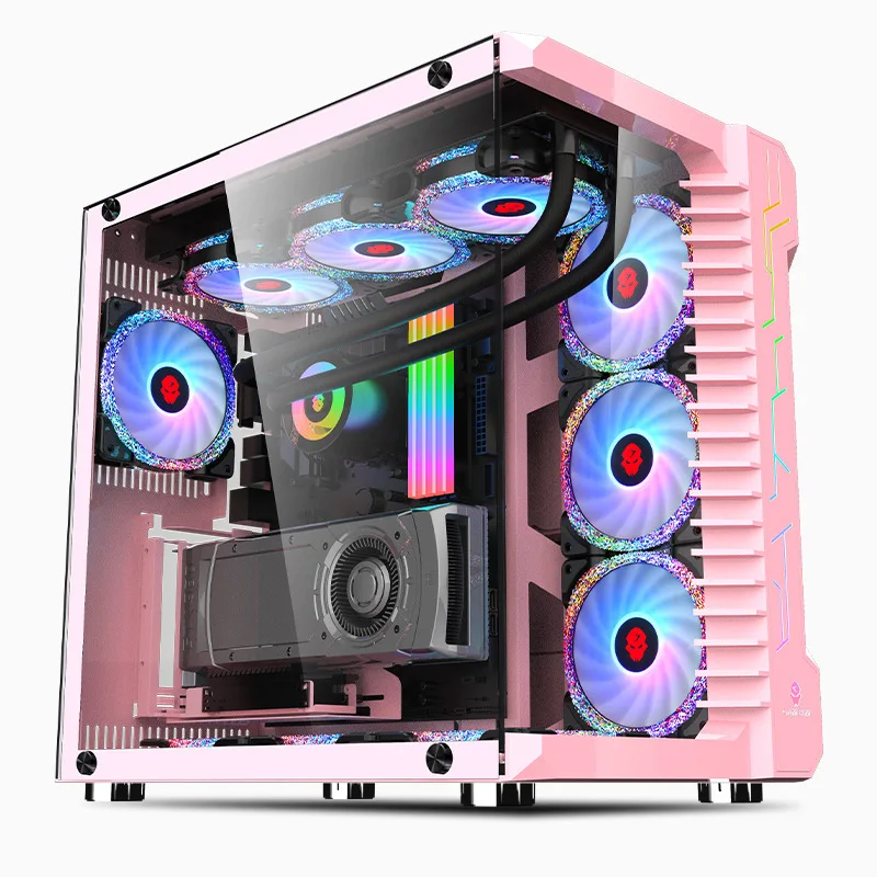 DIY Desktop PC Full Set I3 I7 RX580 2060 3060 GPU 13400f Assembled Gaming Desktop Pc Full Setup