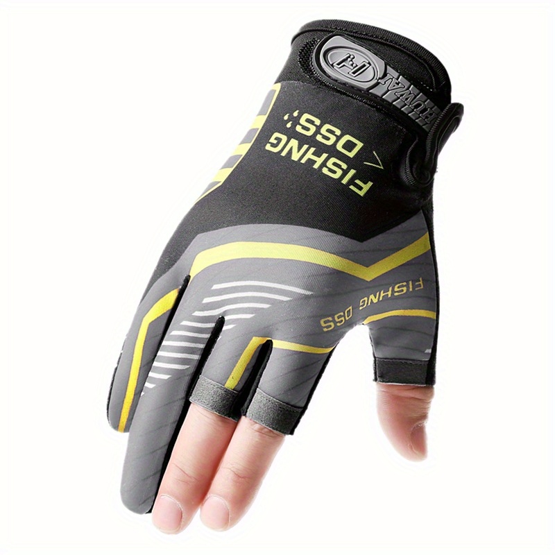 Guantes de pesca antideslizantes resistentes al desgaste verano al aire libre transpirable pesca ciclismo guantes deportivos ropa de pesca