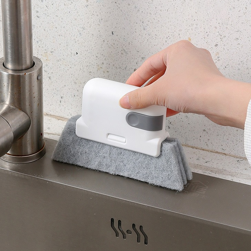 Window Cleaning Brush Windowsill Groove Deadend Cabinet Crevice Brush Removable Household Multifunctional Cleaning Tools