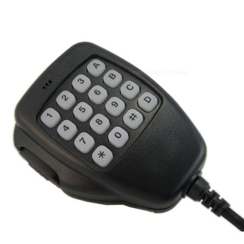 ICOM HM-118N 8-Pin DTMF Hand Speaker PTT Mic Microphone for IC-706 IC-706MKII IC-208H IC-2100H IC-2200H IC7000 Car Mobile Radio