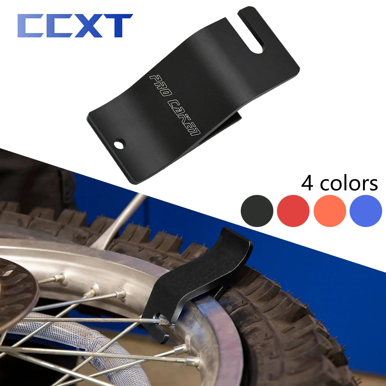 CNC Bead Buddy Tire Installation Assistance Tool Holder Hook For KTM Husqvarna Yamaha Kawasaki Suzuki Honda Husaberg Universal