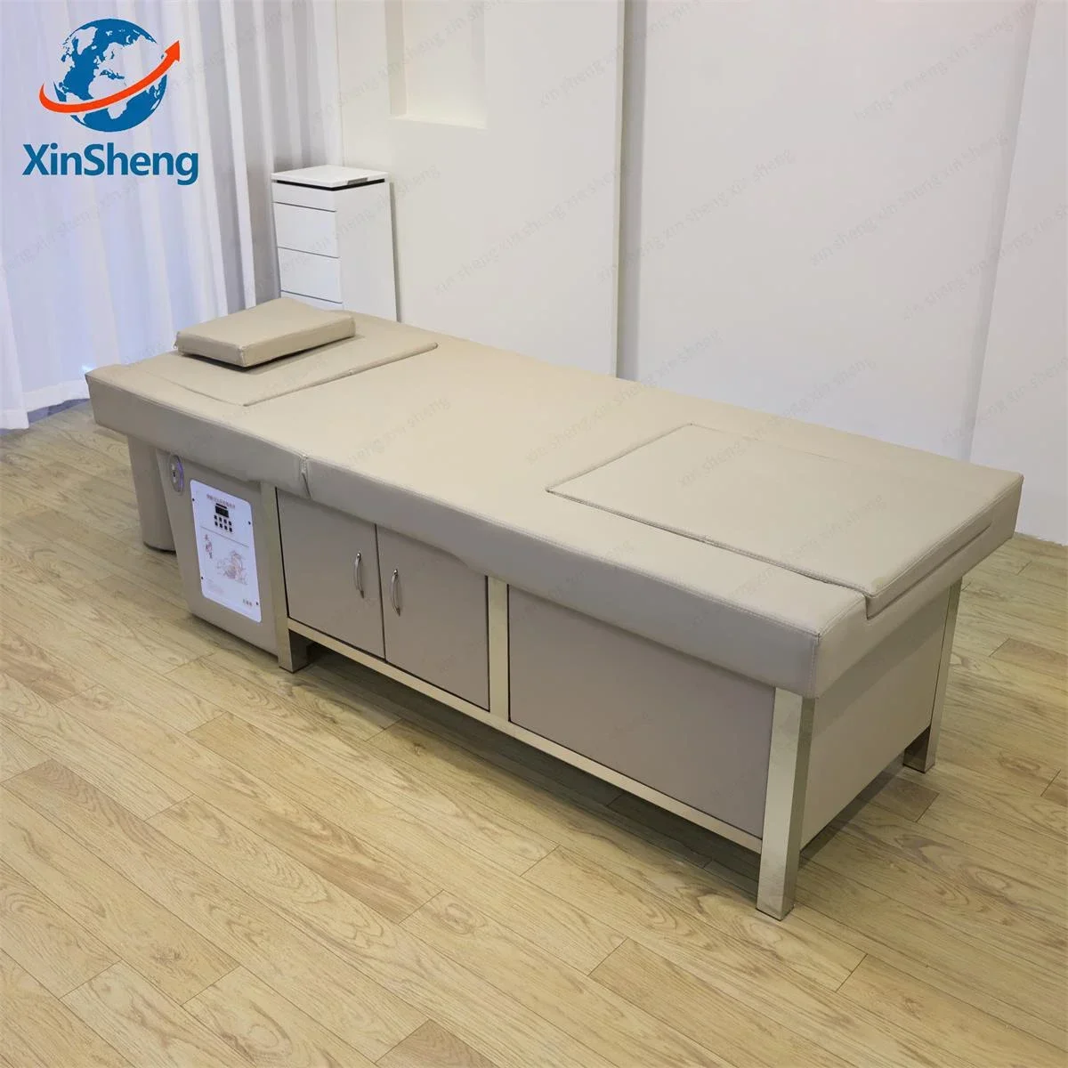 XinSheng เตียงแชมพูไทยโต๊ะนวด-All-in-One HEAD SPA Fumigation & โซฟาล้างผมสําหรับร้านทําผมนวดเฟอร์นิเจอร์