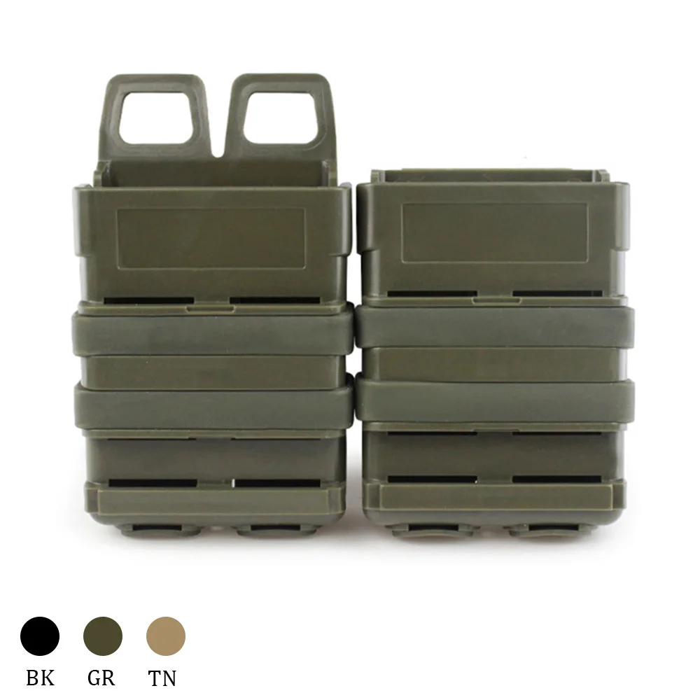 OPHIDIAN FMA fastmag acessório caso 5.56 revista case undershirt molle duplex clip case M4 caso de liberação rápida
