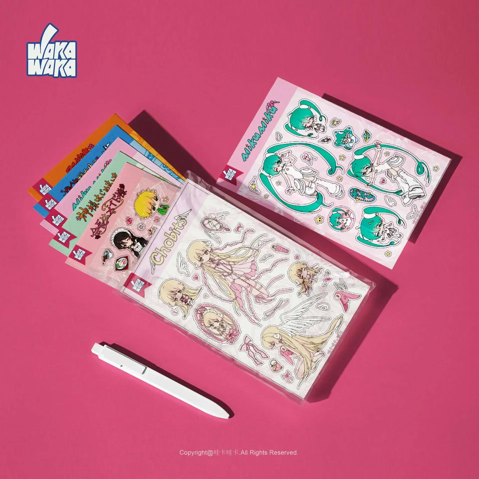 Manual de corazón femenino, pegatina de personaje, pegatina de corte creativa, Material de manual Diy, Guka