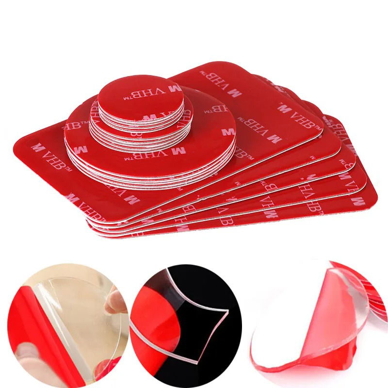 Acrylic Trong Suốt 2 Mặt Băng Keo VHB 3M Keo Dính Chắc Miếng Dán Chống Thấm Nước Không Có Dấu Vết Chịu Nhiệt Độ Cao