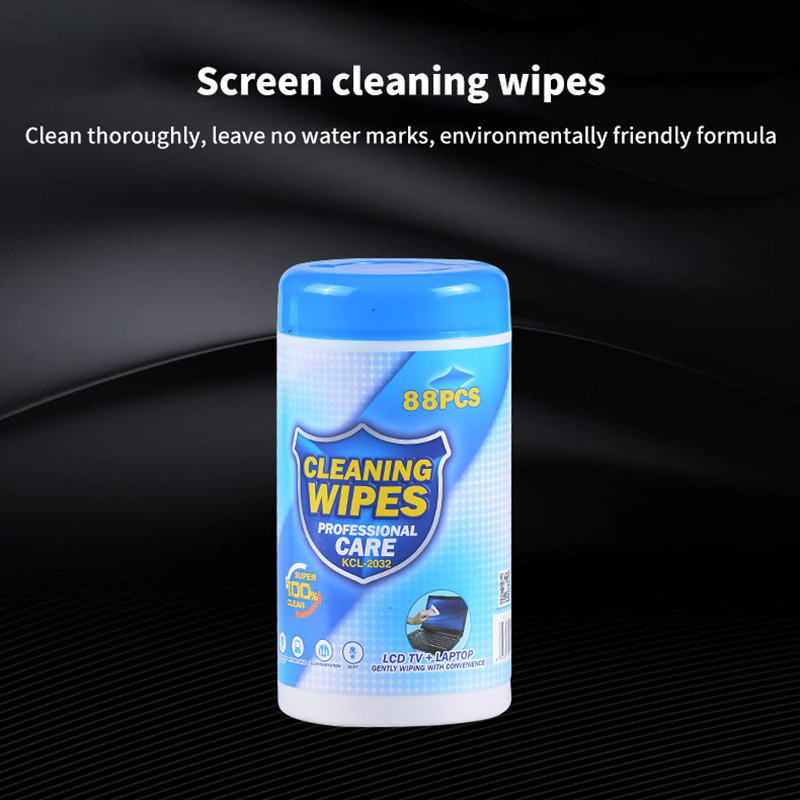 88PCS/Box Soft Anti-static Cleaning Wipes Wet Tissues For Computer Laptop LCD Monitor TV Mobile Phone Screen Digital Products