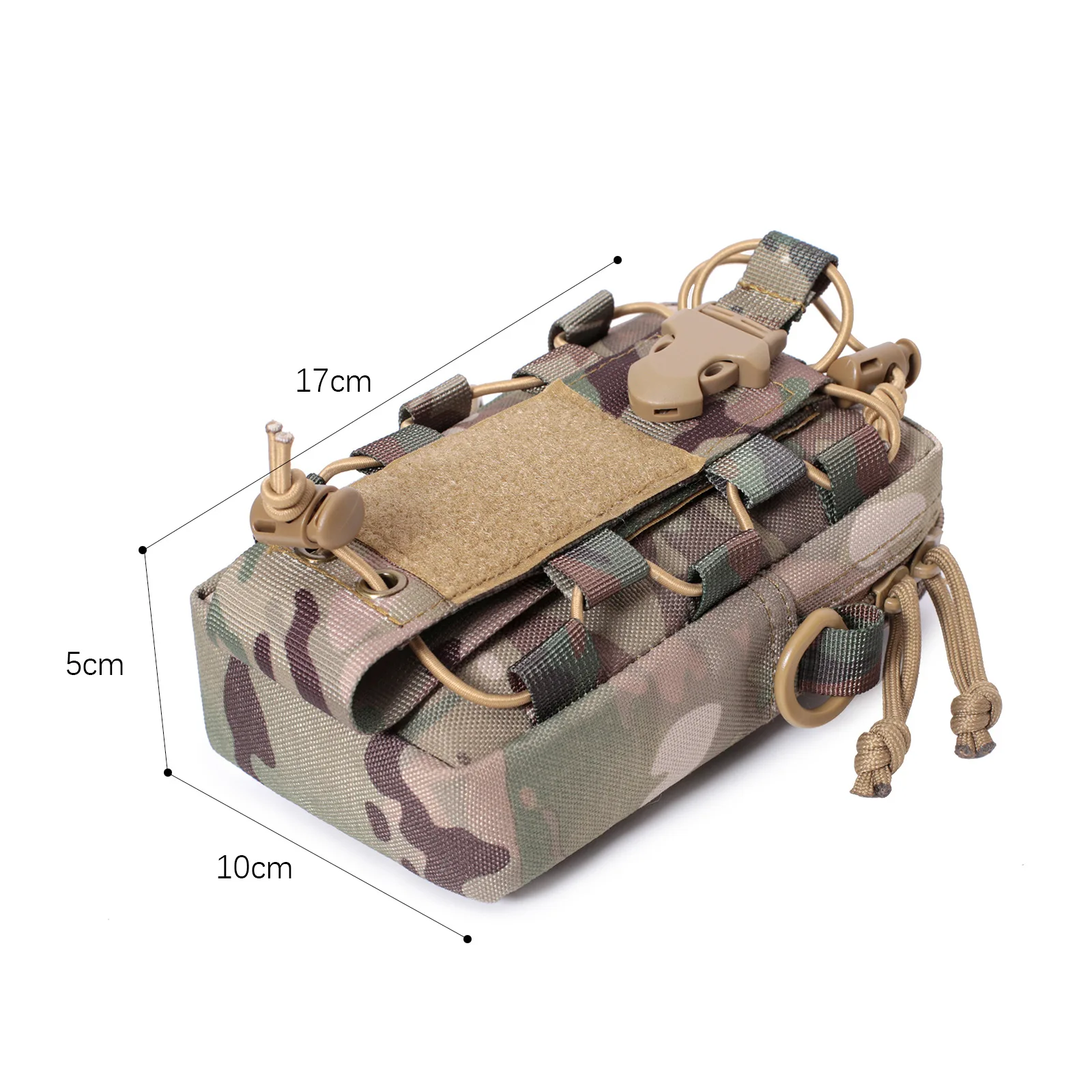 Molle EDC 주머니 물병 캔틴 주전자 캐리어 야외 스포츠 전화 홀더 캠핑 하이킹 주최자 허리 팩 가방