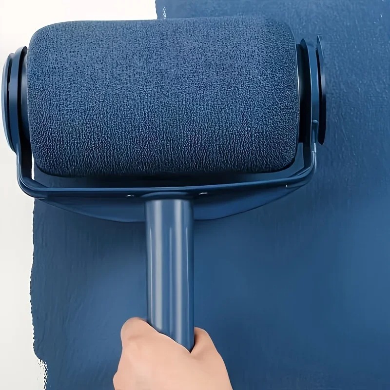 1pc escova de tambor grande autoescorvante, escova de pintura de parede, escova de parede de pintura de látex