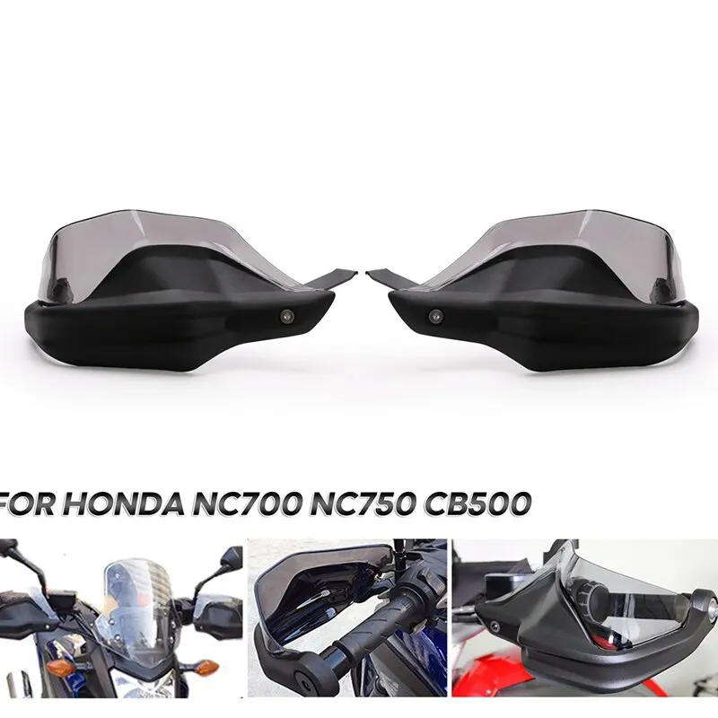 Motocicleta Hand Guards Defletores de pára-brisa, Handguards ajustáveis, protetor frio, compatível, 1 par