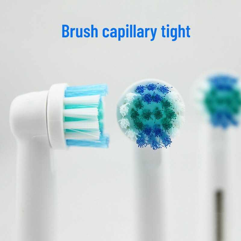 Substituição Toothbrush Heads, Compatível com Oral-B Braun, Escova de Dentes Elétrica Profissional, Cabeças Escova, 4 Pcs, 8 Pcs, 20 Pcs