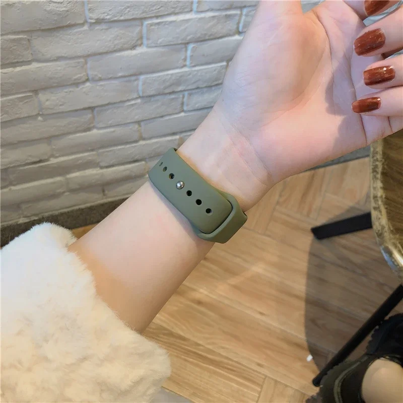 Pulsera deportiva para Redmi watch 4, correa de silicona suave, accesorios para reloj inteligente xiaomi mi band 8 pro