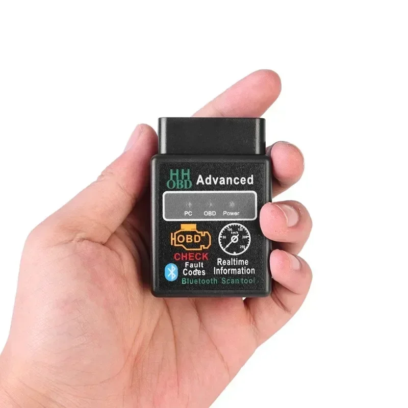 Escáner OBD2 para coche Compatible con Bluetooth Elm327 V1.5 lector de código herramienta de diagnóstico OBDII escáner de diagnóstico para Android IOS Windows