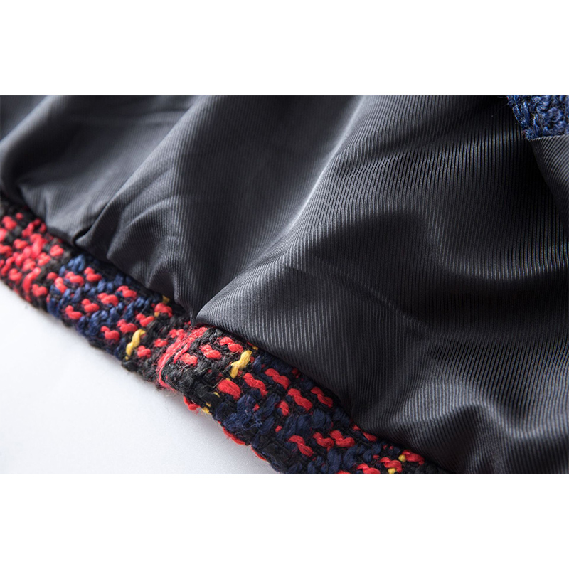 Herbst Winter Super Qualität Scotticize Vintage Stil Dicke Woolen Rot Plaid Muster Slim Fit Frauen Blazer Outerdoor Jacken