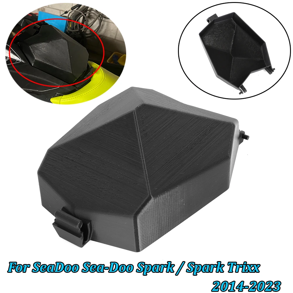 Schwarzes ABS-Aufbewahrungsdeckel-Upgrade für SeaDoo Sea-Doo Spark / Spark Trixx 2014 2015 2016 2017 2018 2019–2023