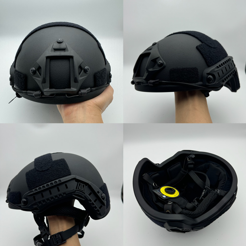 Ballistischer ach hoch geschnittener taktischer helm kevla hochwertiger ballistischer helm nij iiia schnell wendy's federung polster ballistischer helm