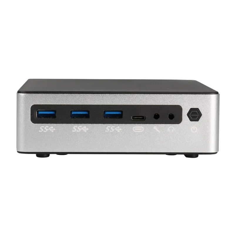 14th Gen Ultra5 125u Nuc Nano Small Micro PC 4.3GHz  Gaming Mini PC X86 2 Ethernet Lan Win 10 11 Linux Ubuntu DDR5 Mini PC
