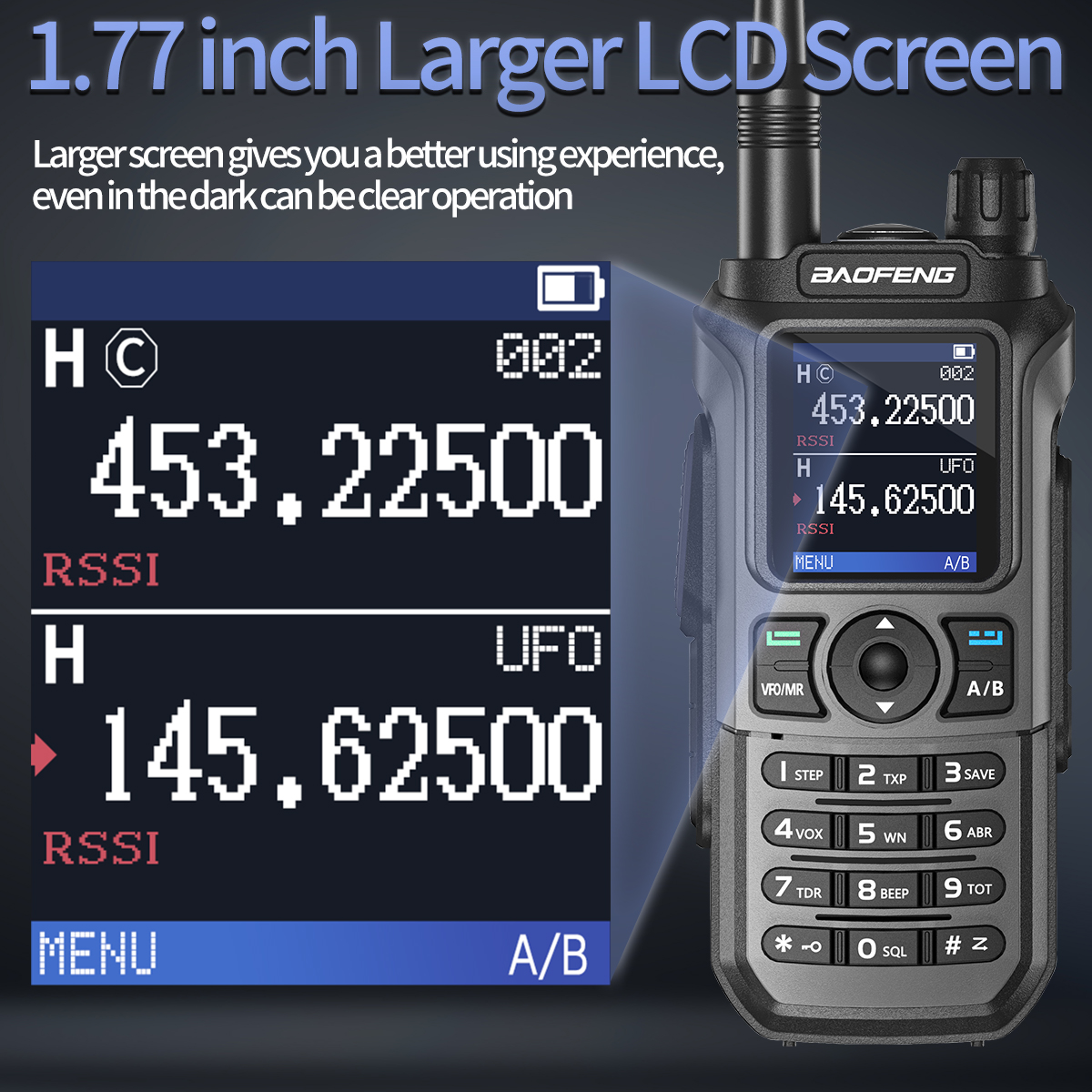 Baofeng UV-21 Pro V2 Draadloze kopieerfrequentie Mutli-band Krachtige waterdichte lange afstand UV-5R Lange afstand Type-C tweeweg hamradio