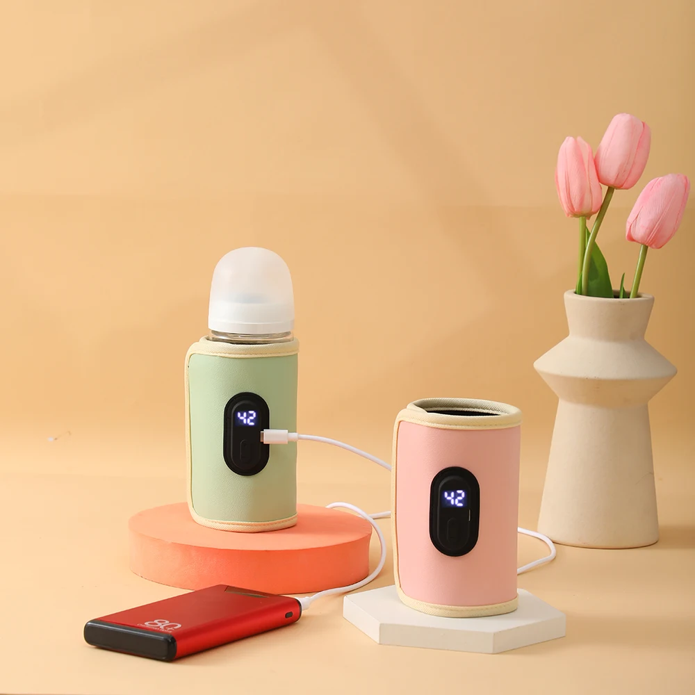 Couvercle de bouteille chauffant USB à température constante, artefact d'isolation, couvercle de lait chaud, couvercle d'isolation universel portable pour ou
