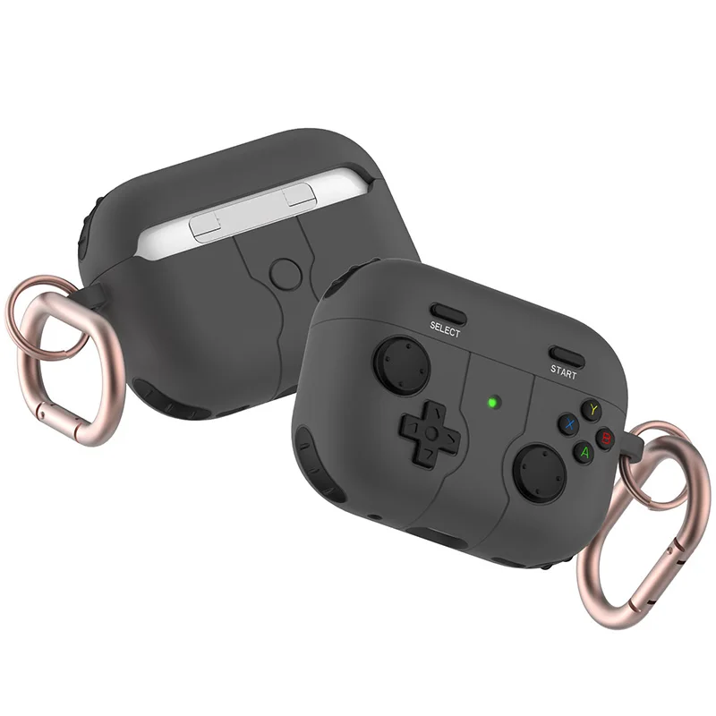 Funda creativa para auriculares con dibujos animados en 3D para Airpods Pro 2, caja de carga suave de silicona para aperitivos y dulces, funda para Airpods 1, 2, 4, 3, 2021