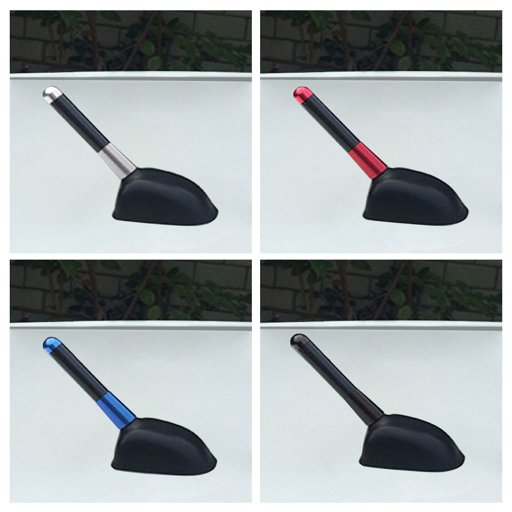 Für Ford Fiesta mk6 mk5 mk8 mk4 mk7 Zubehör 8/12 cm Carbon Faser Auto Dach Kurze Antenne auto FM Radio Antenne Antenne Radio