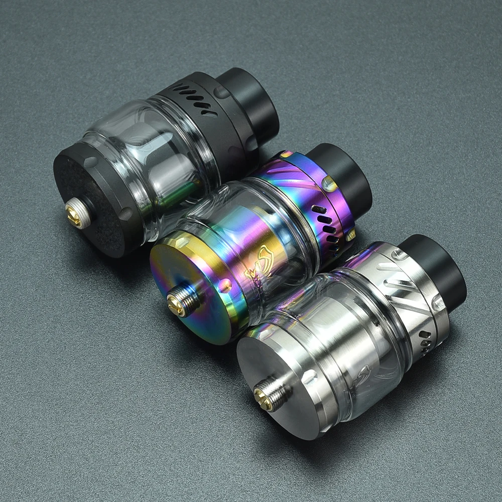 Atomizador Dead Rabbit 3 RTA de 25mm, tanque de cigarrillo electrónico reconstruible, 316ss, 3,5 ml/5,5 ml, doble bobina, vs kylin v3 rta Blaze Solo RTA