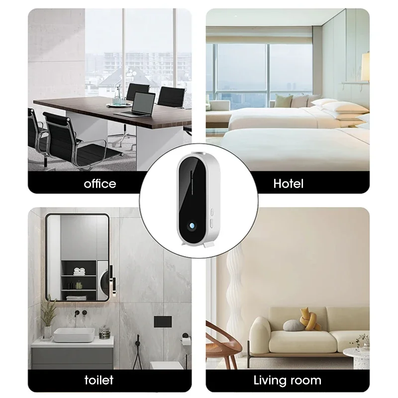 พรีเมี่ยมกระจายกลิ่นหอม 5 โหมด Perfumer อัลตราโซนิก Rapid Diffusion Humidifier เสียงรบกวนต่ํา USB ชาร์จ Diffuser สําหรับ Home