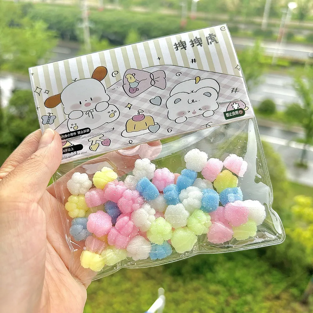 Soft TPR Pinch Toy Colorful Slow Rebound Decompression Toy Mini Decompression Tool Mini Cat Claw