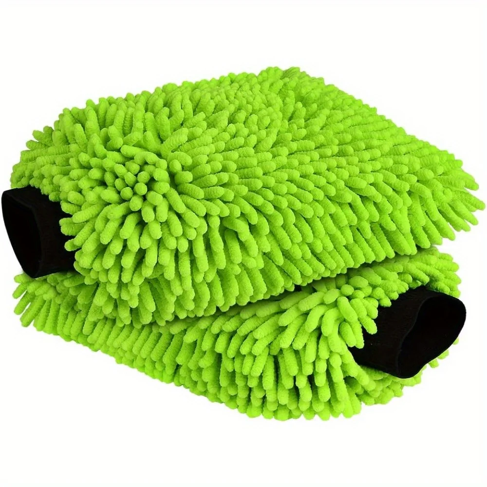 Microfibra per pulizia auto per bicicletta elettrica, set da 1/2 pezzi senza graffi e pelucchi, guanti per autolavaggio in microfibra lanuginosa di alta qualità