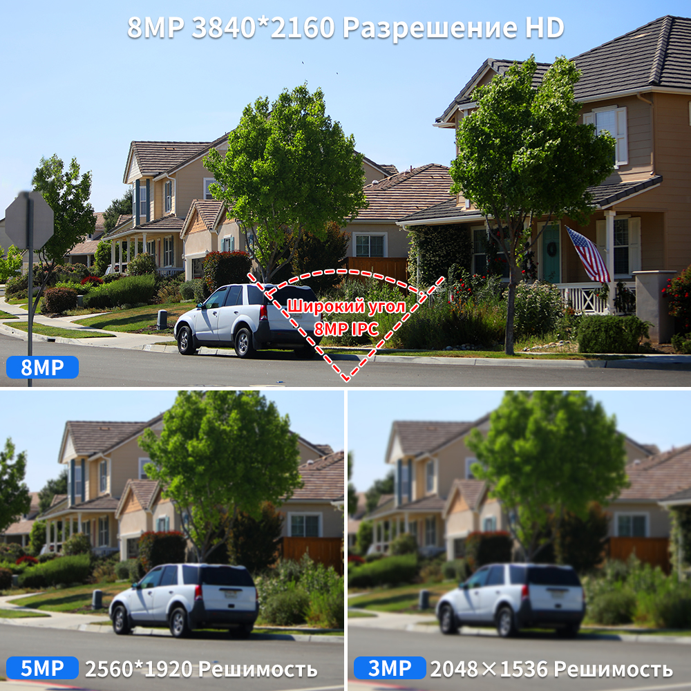 Беспроводная камера WiFi WHD818QB