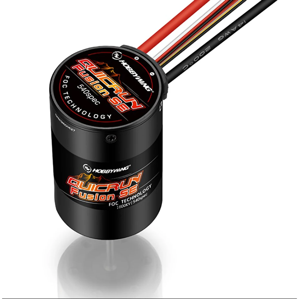 Hobbywing Quicrun Fusion Se 40a 1800kv 1200kv รวมมอเตอร์ Esc สําหรับ 1/10 1/8 Rc รุ่นรถ Crawler อุปกรณ์เสริม