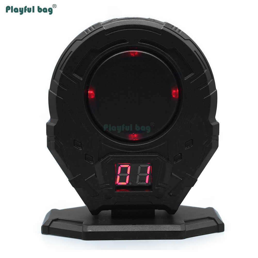 Weihnachtsgeschenke Mini Infrarot Dart Target Laser Training Target Induktion Laser Target Auto-Scoring Target Sound Light Feedback