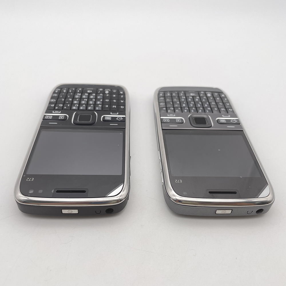 Original Unlocked E72 5MP Camera Bluetooth WI-FI Loudspeaker Phone Russian Arabic Hebrew Keyboard Made in Finland