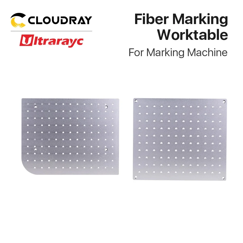 Ultrarayc Fiber Marking Worktable Aluminum Working Platform 320*280 & 340*270 for DIY Fiber & Co2 Laser Marking Machine