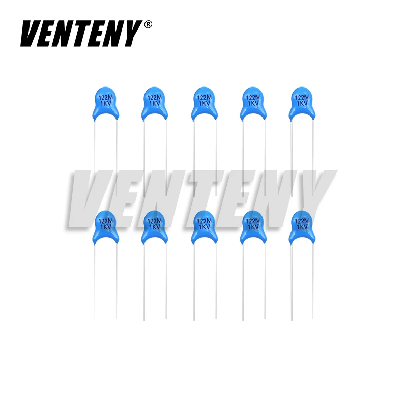Condensador cerámico de alto voltaje, 20 piezas, 1KV, 33PF, 82PF, 100PF, 220PF, 470PF, 560PF, 1NF, 2.2NF, 4.7NF, 10NF, 22NF, 100NF, 471, 222, 223, 471, 103