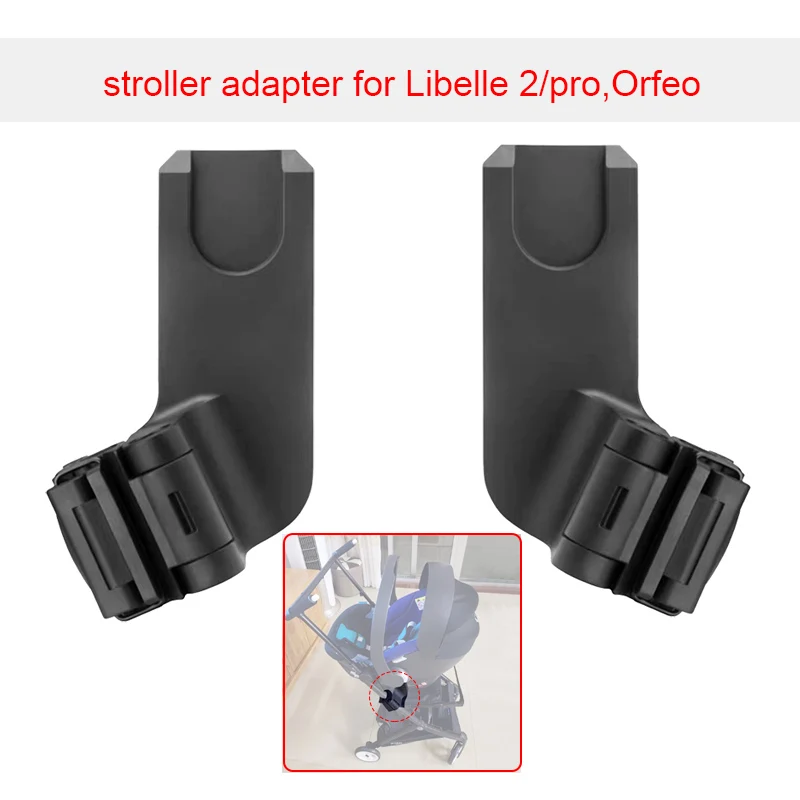 Адаптер для коляски Cybex Libelle 2/Pro Orfeo, конвертер автокресла с детской корзиной Aton Cloud Q/Z/T, сменные аксессуары