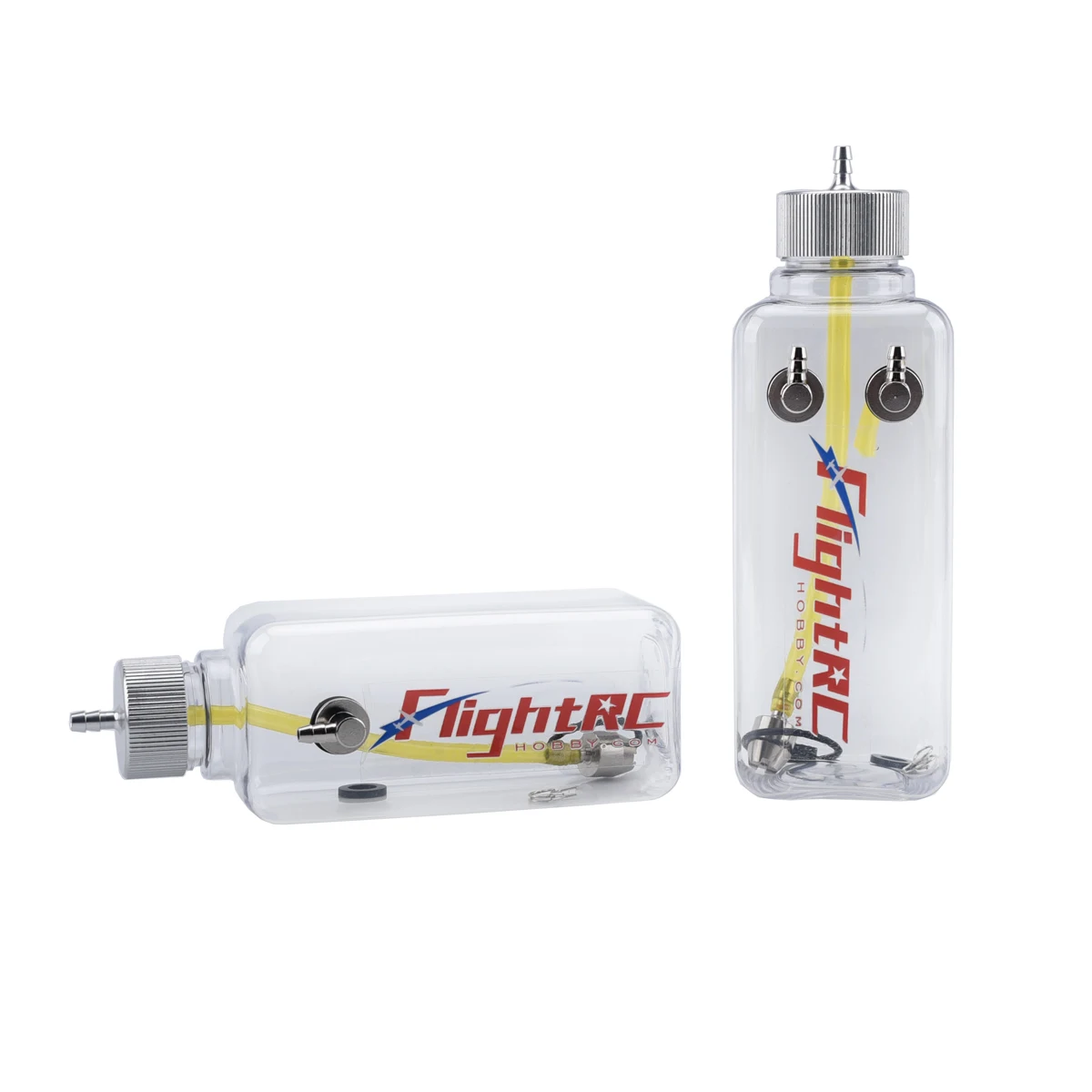 RC Топливный бак Прозрачная пластиковая бутылка 260/360/500/700/1000/1500 ML/CC Алюминиевый сплав с ЧПУ для модели самолета с газом и нитро